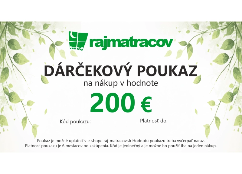 DARČEKOVÝ POUKAZ