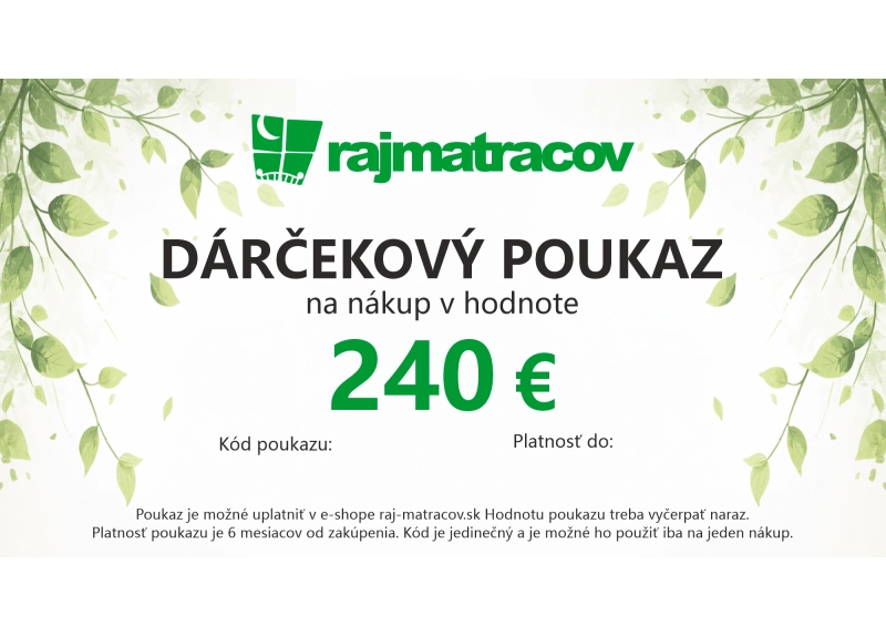 DARČEKOVÝ POUKAZ