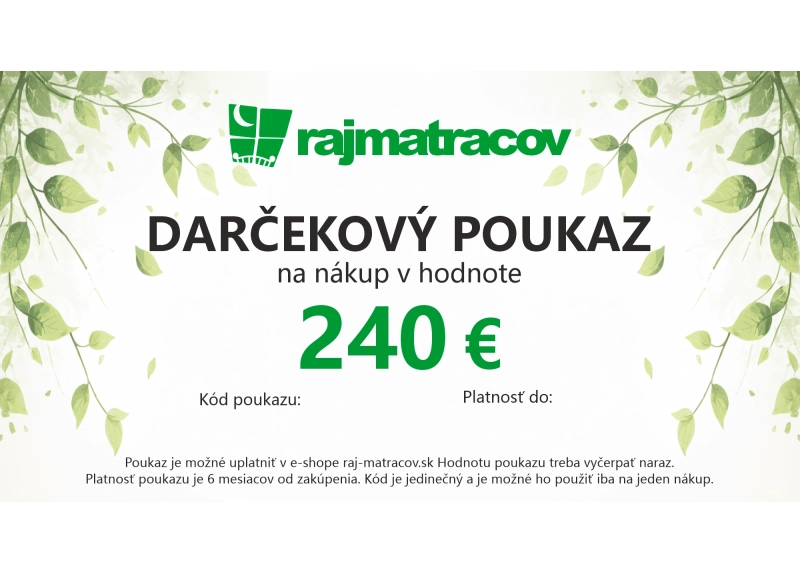 DARČEKOVÝ POUKAZ