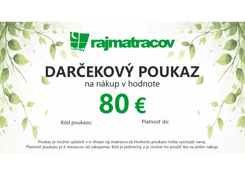 DARČEKOVÝ POUKAZ
