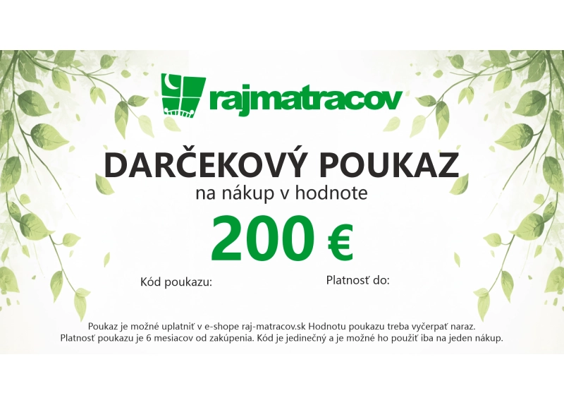 DARČEKOVÝ POUKAZ