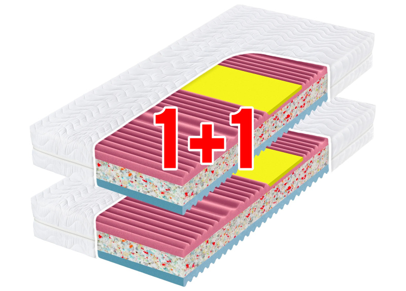Matrace WAVE VISCO 1+1