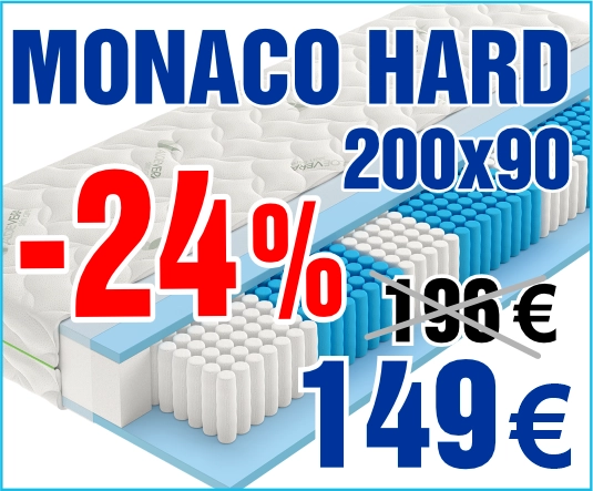 Monaco Hard 200x90
