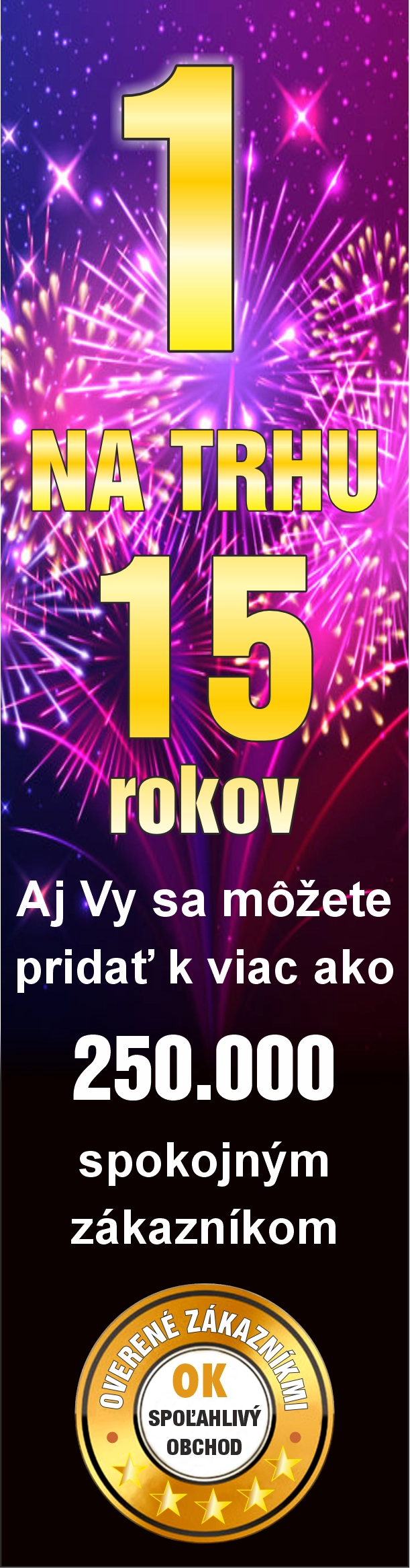 11 rokov na trhu