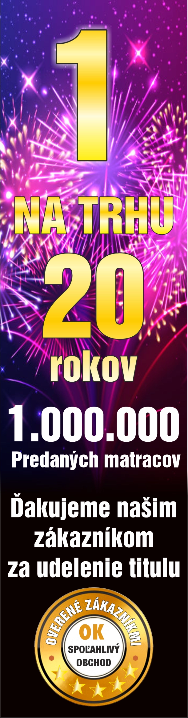 11 rokov na trhu