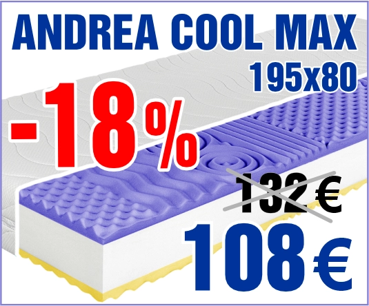 Andrea Cool Max 195x80