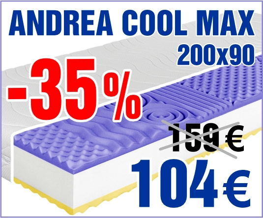 Andrea Cool Max 200x90