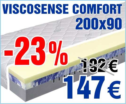 Viscosense Comfort 200x90