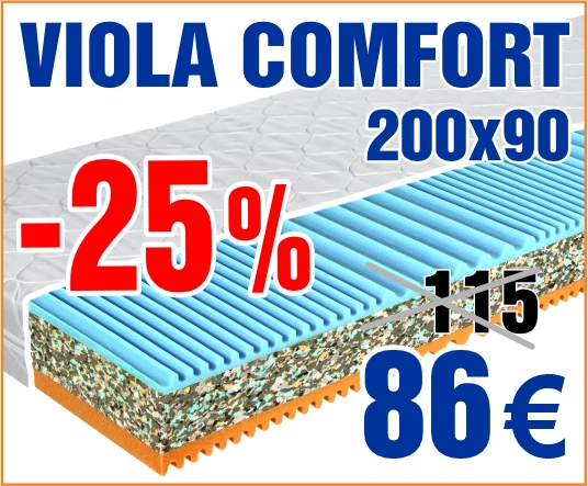 Viola Comfort 200x90