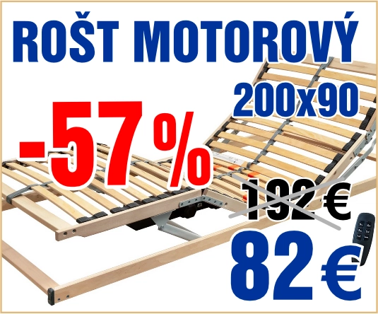 Motorový rošt 200x90