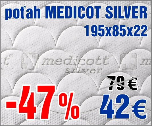 Medicot Silver 195x85x22