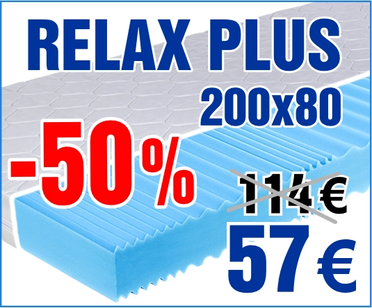 Relax Plus 200x80