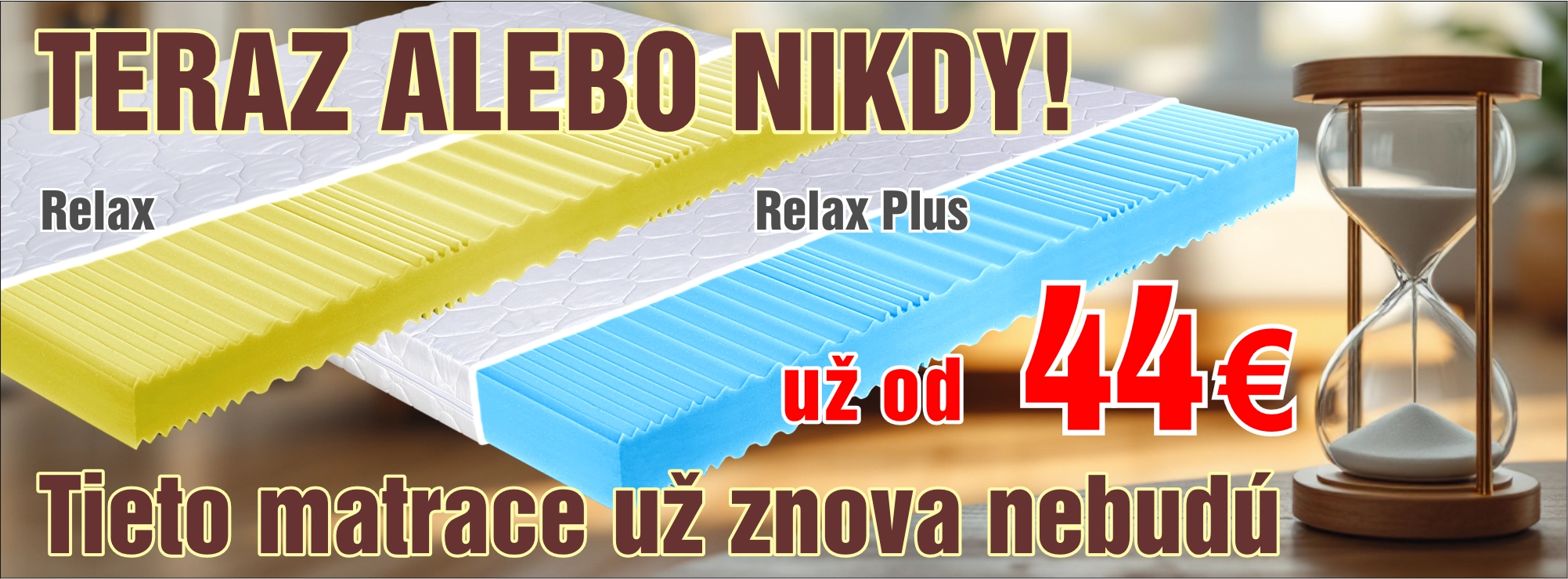 Relax, Relax Plus - v&yacute;prodej